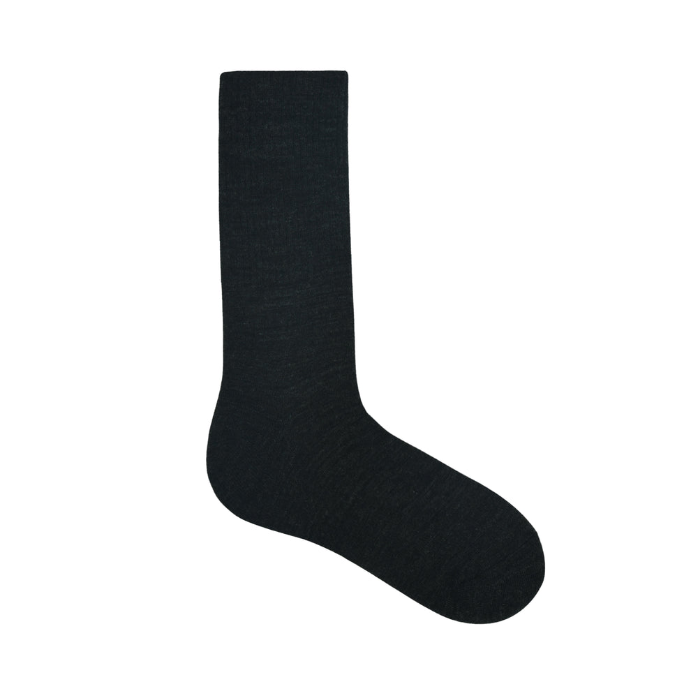 Balenzia Men's Woollen Crew/Calf length Socks(Free Size) Black,Dark Grey,Navy (Pack of 3 Pairs/1U)