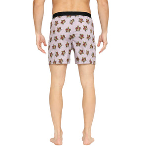 BZ INNERWEAR | Rick and Morty-Men's Boxer | 100% Cotton | Purple Boxer | Pack of 1