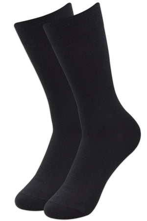 Balenzia Men's Fine Business Socks (Black, Navy and Grey) – Cotton- Combo Pack of 10 Pairs/1U - Balenzia