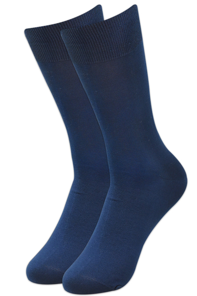 Balenzia Men's Fine Business Socks (Black, Navy and Grey) – Cotton- Combo Pack of 10 Pairs/1U - Balenzia