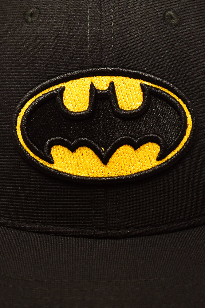 BZ Headwear Batman Logo Hip Hop Cap For Men In Black-(Pack of 1/1U) - Balenzia