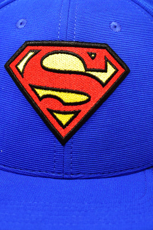 BZ Headwear Superman Logo Hip Hop Cap For Men In Royal Blue-(Pack of 1/1U) - Balenzia