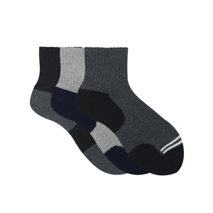Balenzia High Ankle Socks for Men (Pack of 3 Pairs/1U) - Balenzia