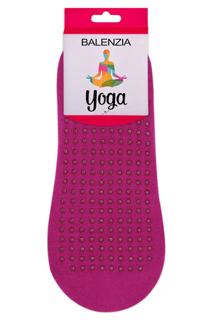 Balenzia Women's Anti Bacterial Yoga Socks with Anti Skid- (Pack of 3 Pairs/1U)- (Black,White,Pink) - Balenzia