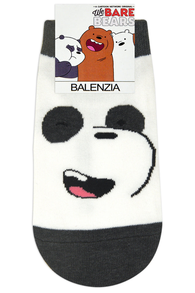 We Bare Bears By Balenzia Low Cut Socks for Kids (Pack of 3 Pairs/1U)(7-9 YEARS) - Balenzia