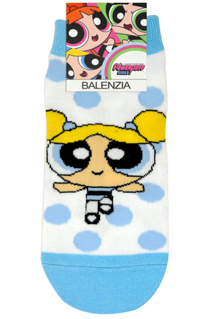 Powerpuff Girls By Balenzia Low Cut Socks for Kids (Pack of 3 Pairs/1U)(7-9 YEARS) - Balenzia