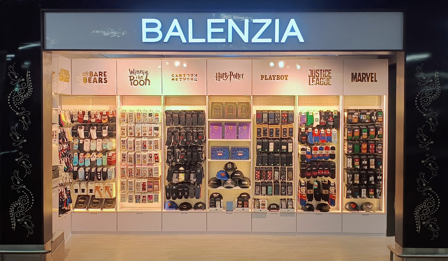 Balenzia Socks Unveils New Store at Indira Gandhi International Airport, New Delhi, marking a Major Milestone in Retail Expansion.