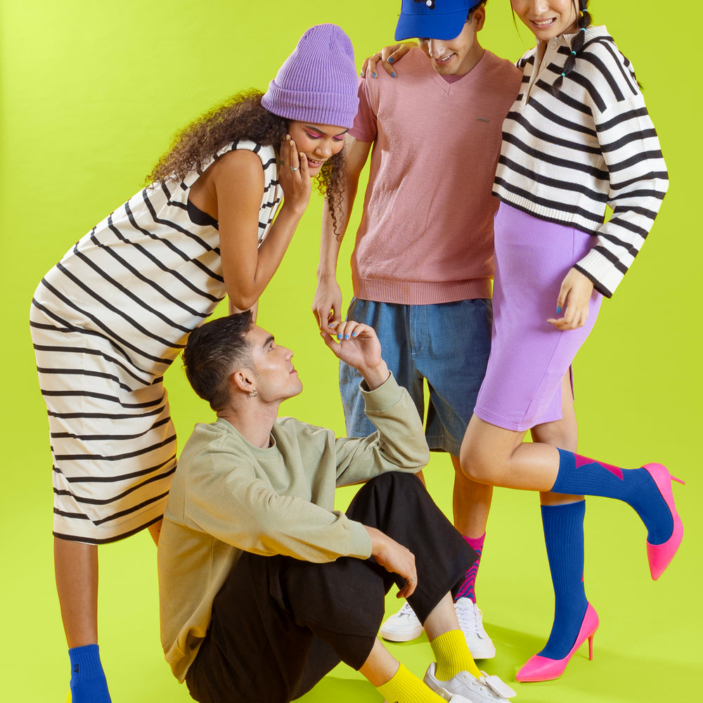 Balenzia rebrands to SocksXpress, taking a new and bold step towards self-expression.