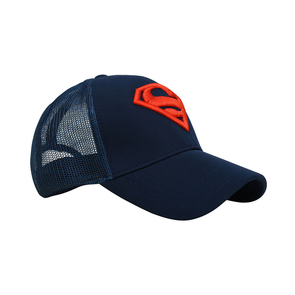 
                      
                        BZ Headwear SUPERMAN 6- Panel Unisex Trucker Cap - Navy, (Pack of 1/1U)
                      
                    