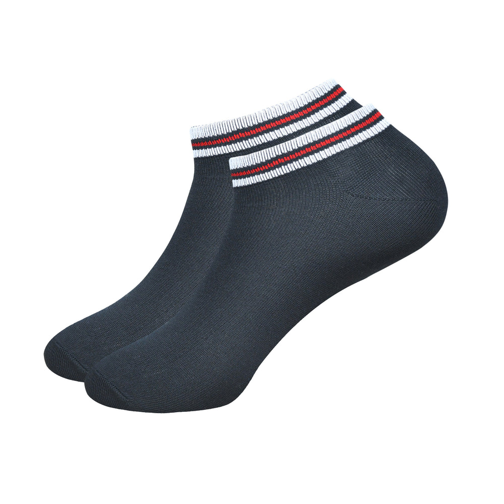 Balenzia Men's Lowcut Ankle socks- Pack of 6 (Assorted)