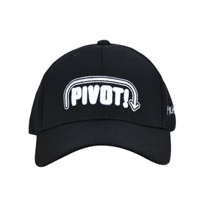 
            
                Load image into Gallery viewer, BZ HEADWEAR FRIENDS &amp;quot;PIVOT&amp;quot; BASEBALL CAP FOR MEN IN BLACK | PACK OF 1/1U
            
        
