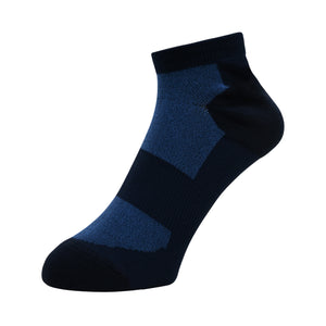 Balenzia Athletic Collection Cushioned High Ankle sports socks for Men with Breathable Mesh Knit (Free Size) (Pack of 3 Pairs/ 1U) (Black, Navy, White).