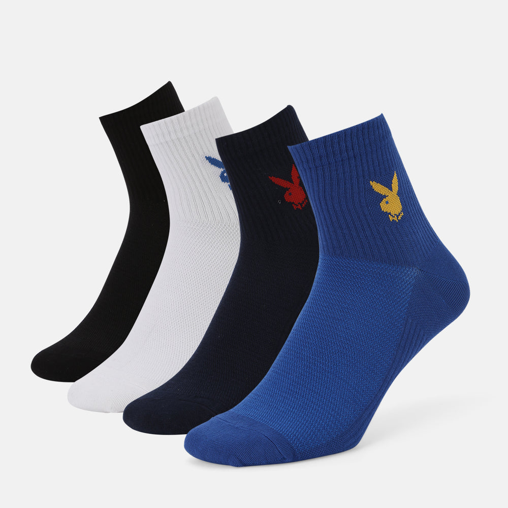 
                      
                        Men’s Playboy Themed High Ankle Socks
                      
                    