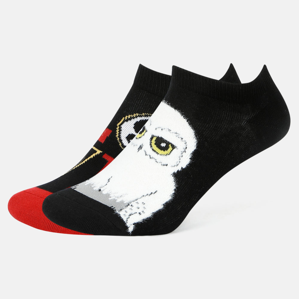 Women’s Harry Potter Owl & Iconic Symbols Ankle Socks