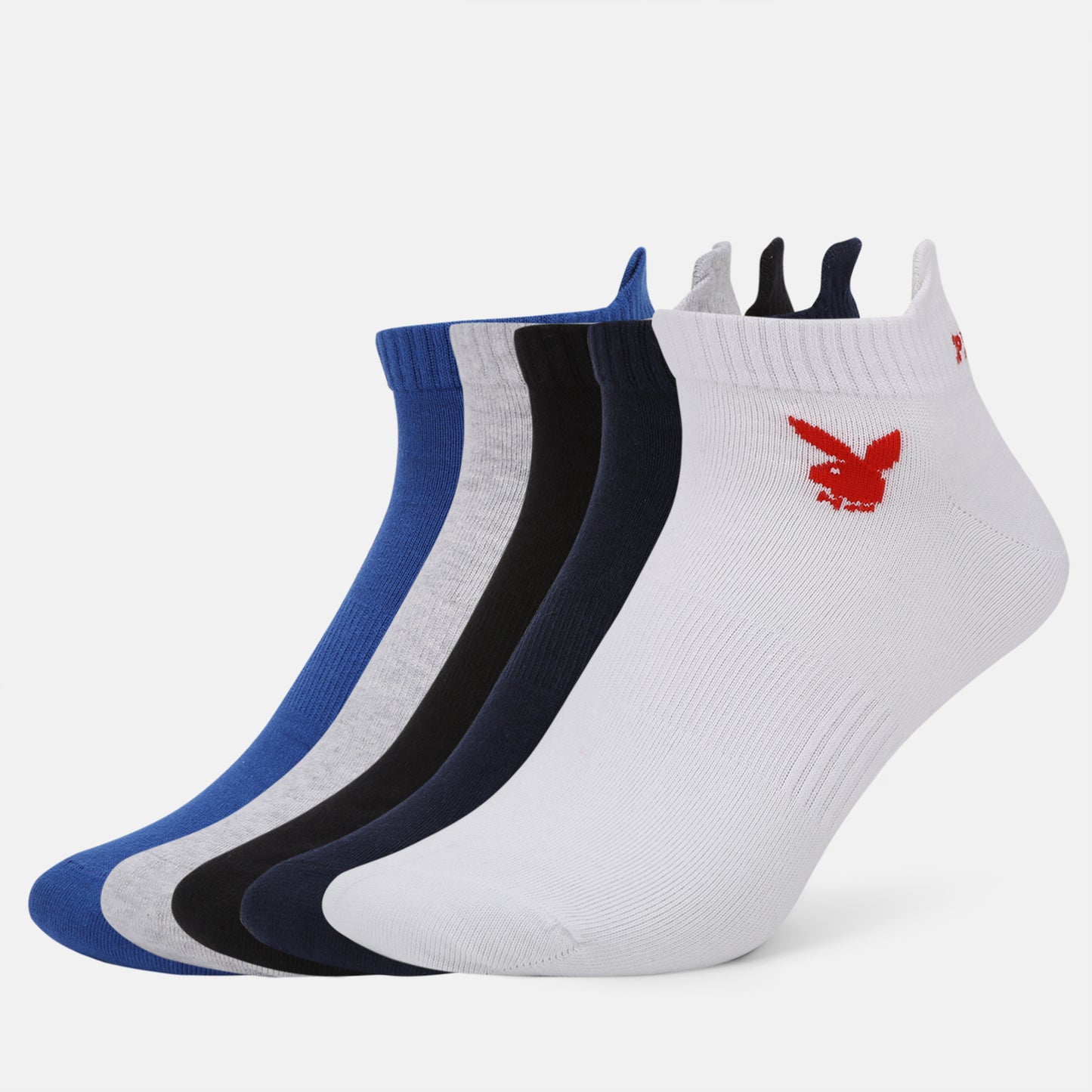 Men’s Playboy Themed Ankle Socks