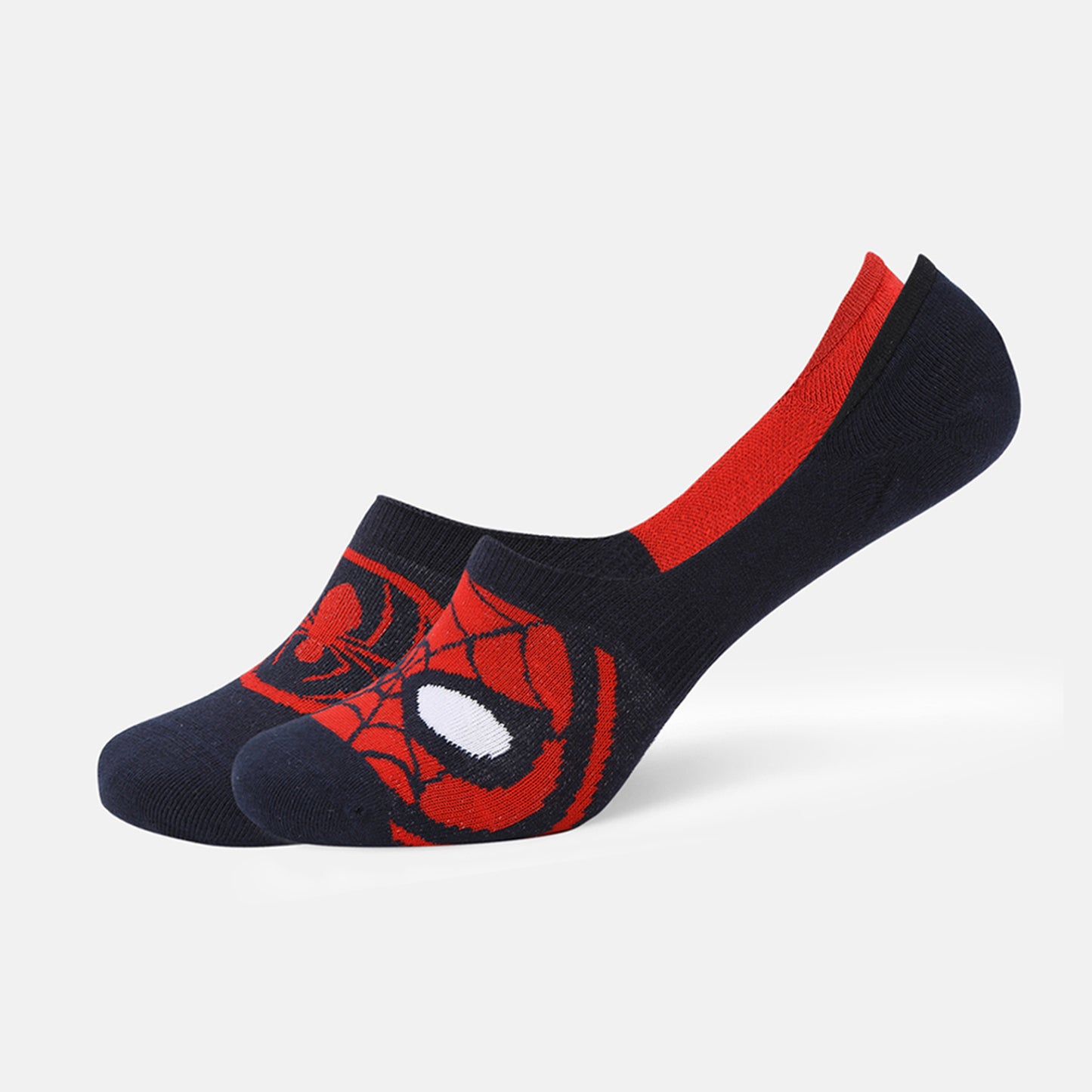 Men’s Spiderman Themed Loafer Socks