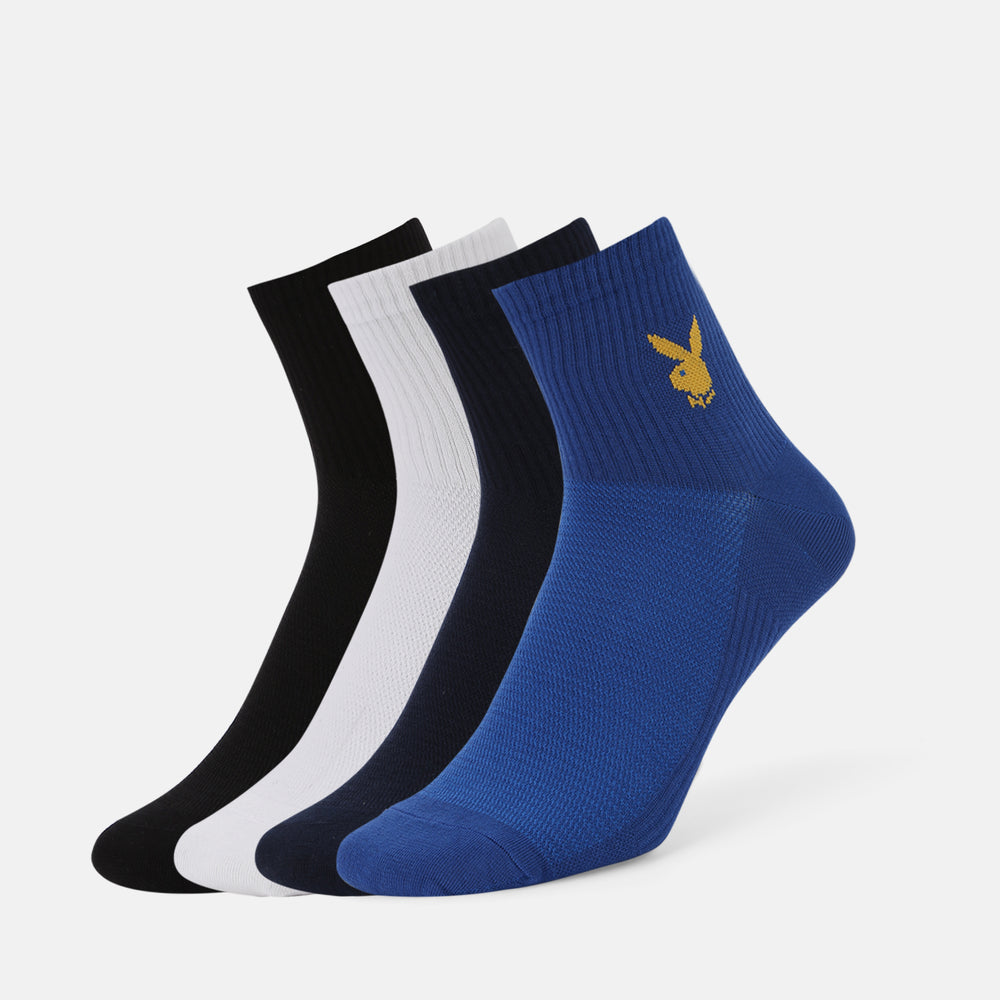 Men’s Playboy Themed High Ankle Socks