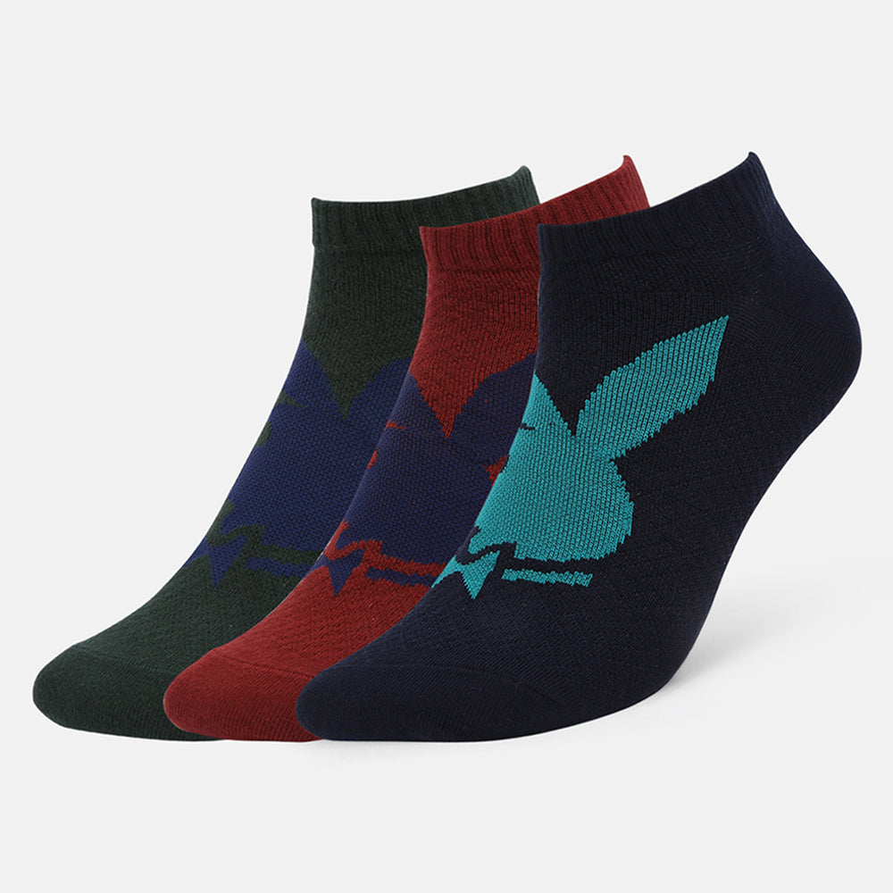 Men’s Playboy Themed Ankle Socks