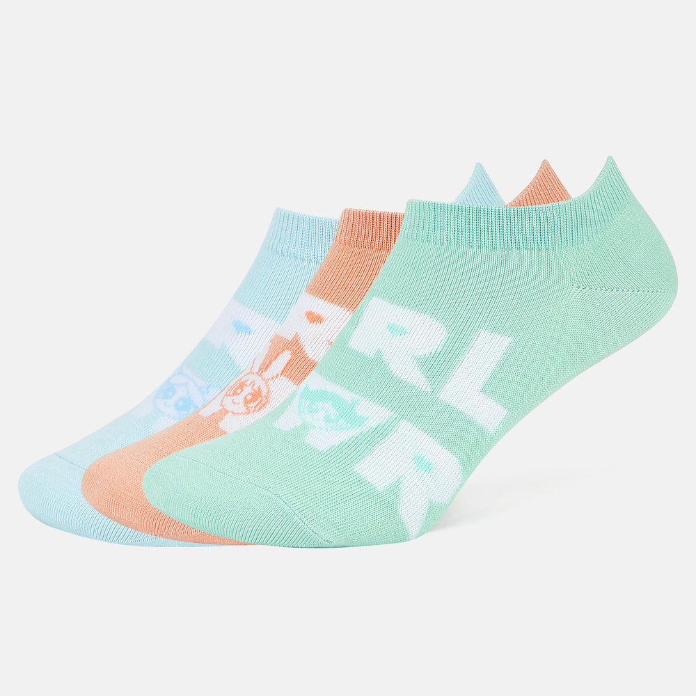 Women’s Powerpuff Girls Themed Ankle Socks