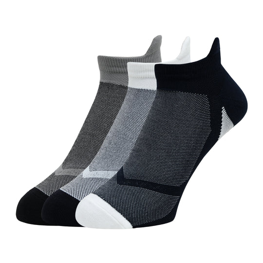 Balenzia Men's Cushioned High Ankle Sports Socks (Free size) Pack of 4