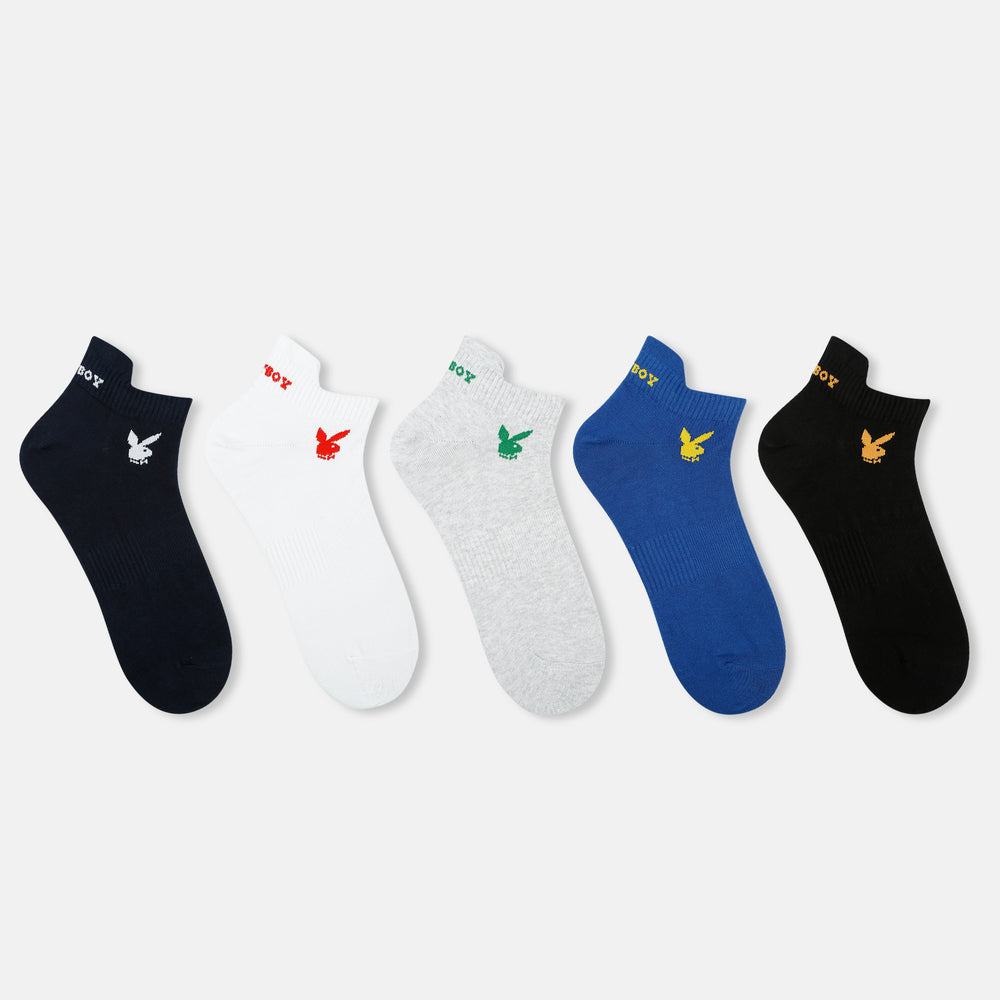 Men’s Playboy Themed Ankle Socks