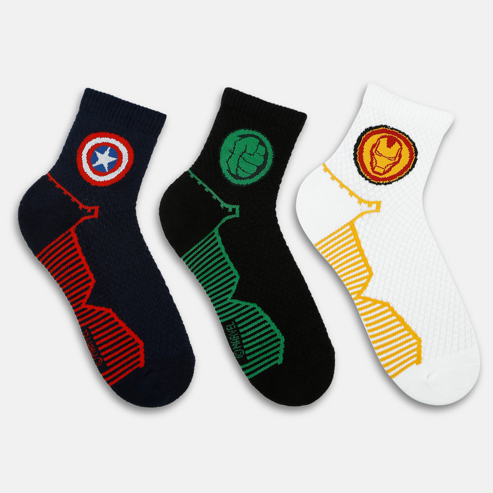 Marvel Themed Sporty Socks for Men