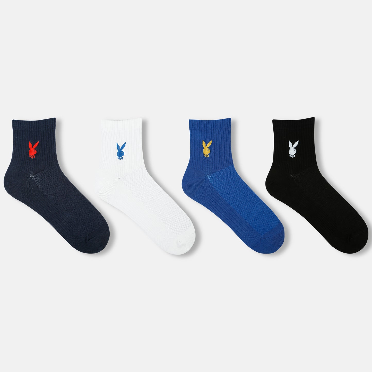 Men’s Playboy Themed High Ankle Socks