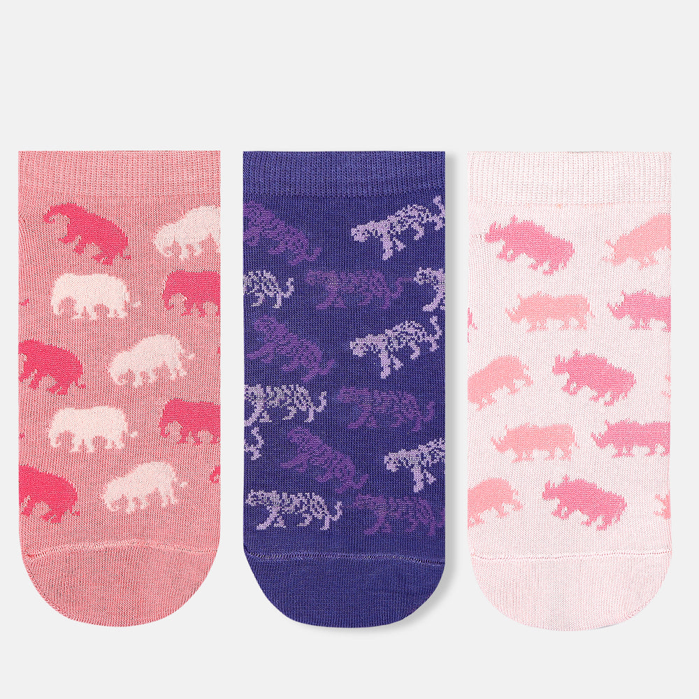 WWF-India Themed Ankle Socks for Women