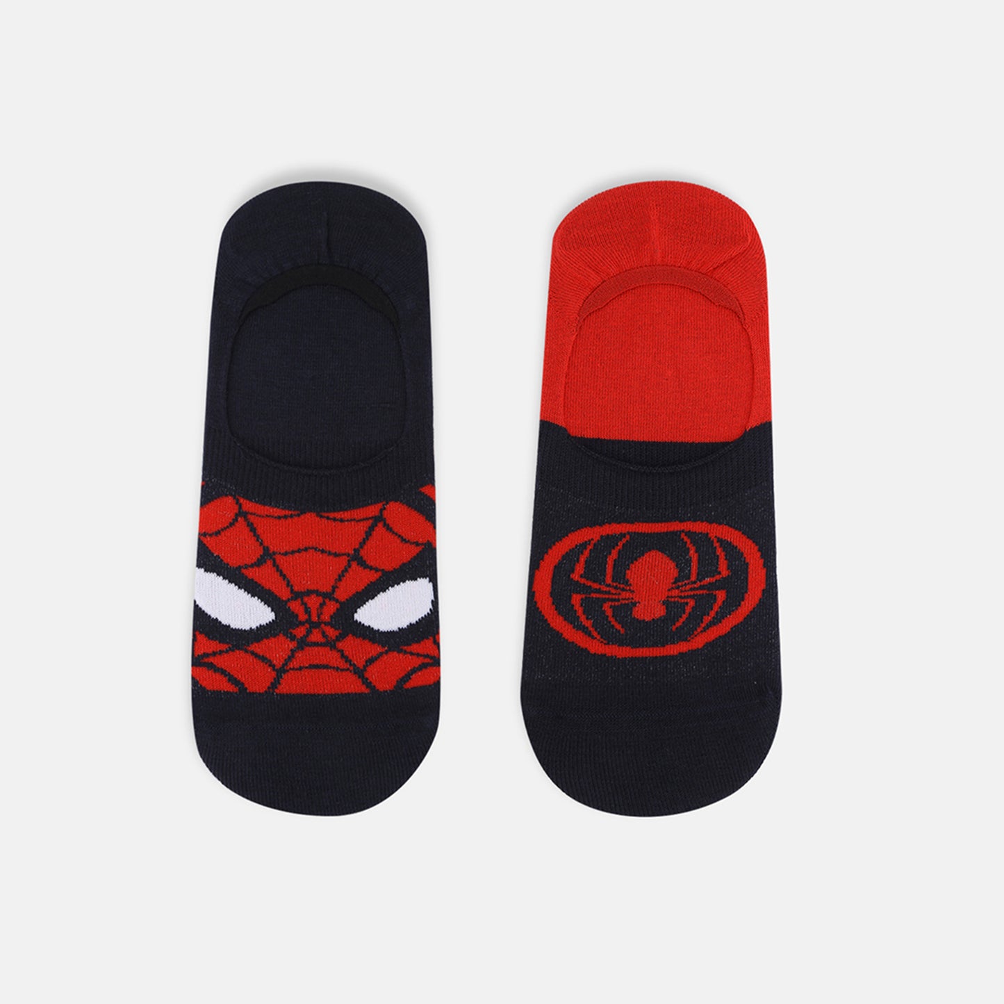 Men’s Spiderman Themed Loafer Socks