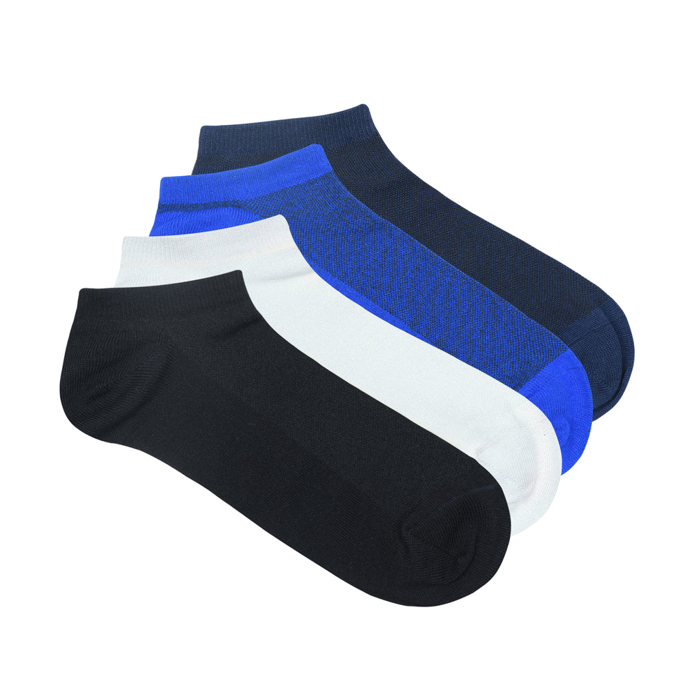 Men's Bamboo Ankle Length Socks (4 Pair)