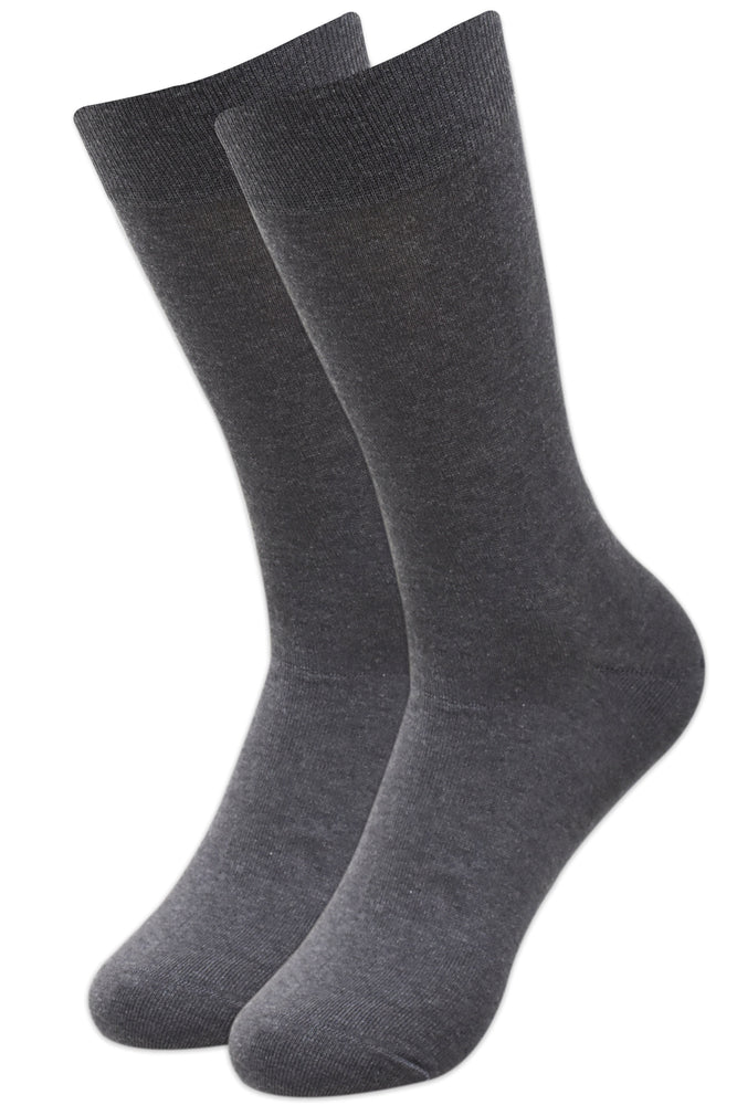 Balenzia Men's Fine Business Socks (Black, Navy and Grey) – Cotton- Combo Pack of 10 Pairs/1U - Balenzia