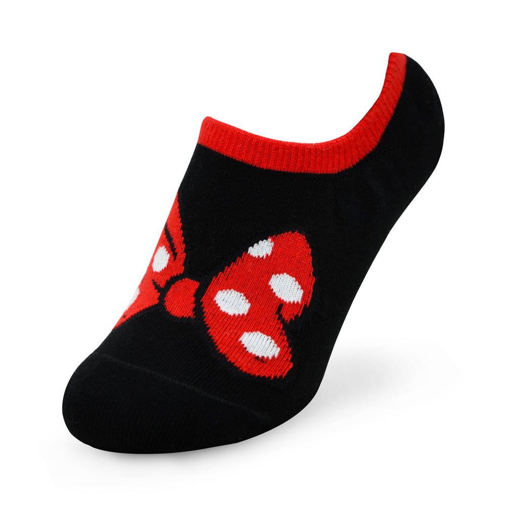 Balenzia X Disney Mickey & Minnie Sneaker Socks for Women | Pack of 3