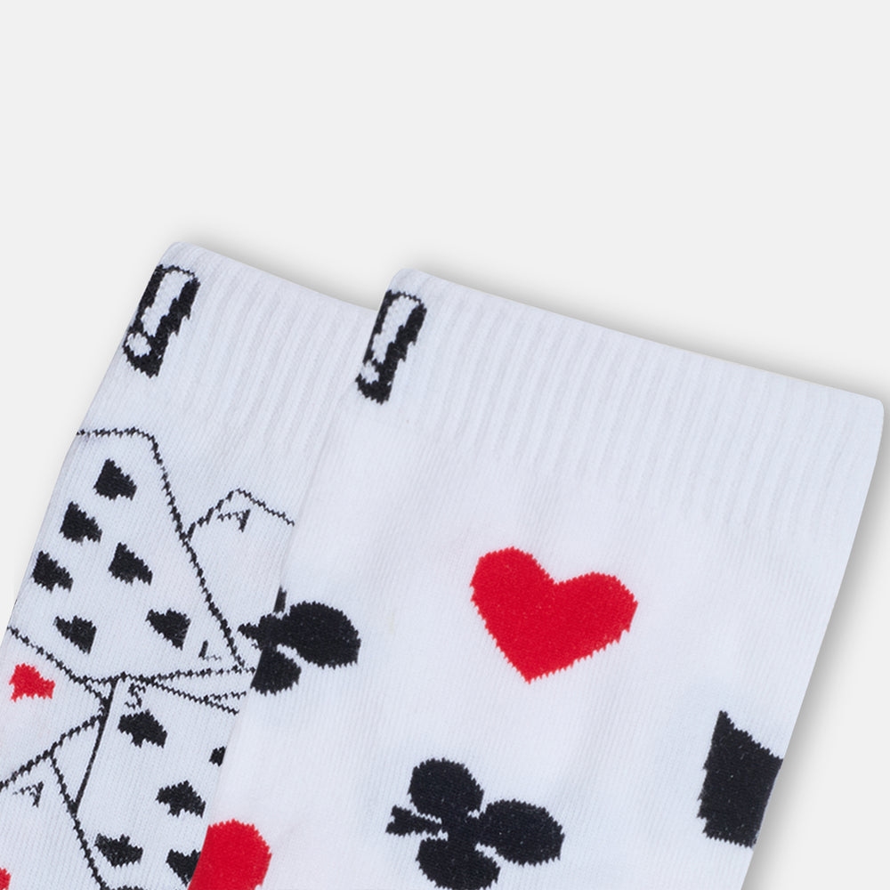 
                      
                        Men’s Poker Themed Crew Socks
                      
                    