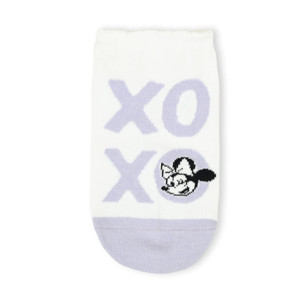 
                      
                        Balenzia X Disney Mickey & Minnie Ankle Socks for Women | Pack of 3
                      
                    