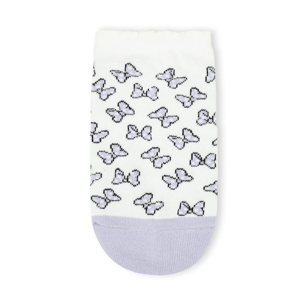 
            
                Load image into Gallery viewer, Balenzia X Disney Mickey &amp;amp; Minnie Ankle Socks for Women | Pack of 3
            
        