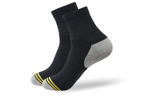 Men's Cushioned High Ankle socks- Multicolor (5 Pair)