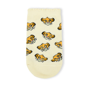 
            
                Load image into Gallery viewer, Balenzia X Disney Lion King Simba Ankle Socks for Women | Pack of 3
            
        