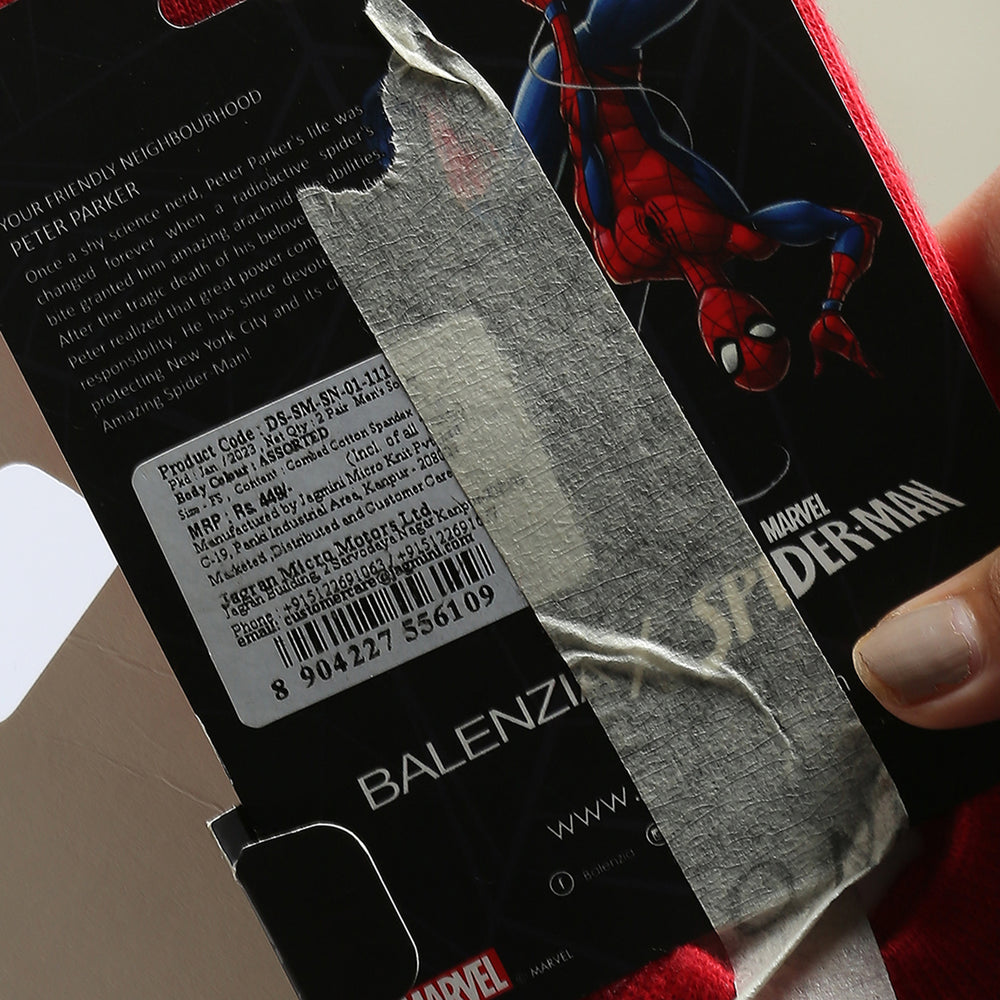 
                      
                        Men’s Spiderman Themed Sneaker Socks
                      
                    