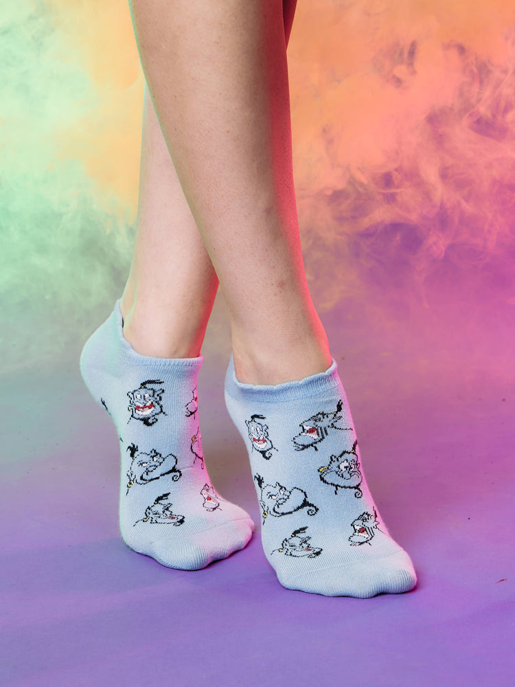 Balenzia X Disney Aladdin Genie  Ankle Socks for Women | Pack of 2