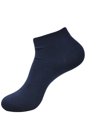 Men's Solid Ankle Socks, Assorted (Pack of 10)