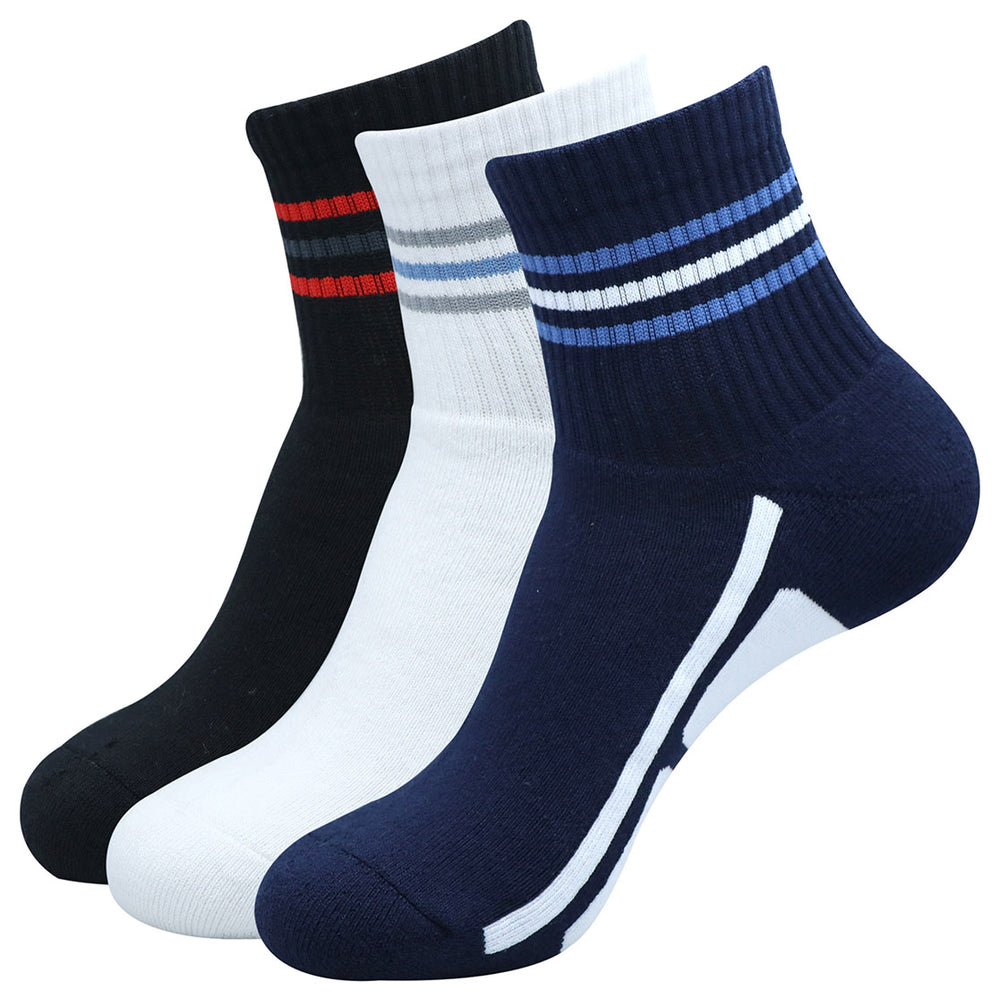 Balenzia High Ankle Socks for Men  (Pack of 3 Pairs/1U)- Sports Socks