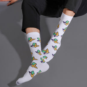 BALENZIA Men's Playboy Crew Socks | Fun Collection |  3-Pack | Free Size
