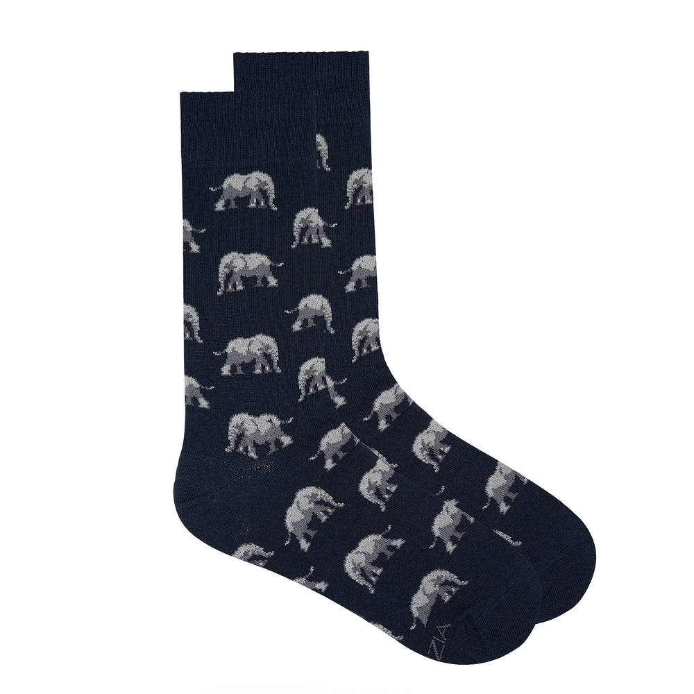 
            
                Load image into Gallery viewer, BALENZIA MEN&amp;#39;S WWF-INDIA ANIMAL PRINT CREW SOCKS | 3-PACK | FREE SIZE
            
        