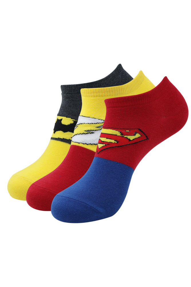 Men's Justice League | Superman Theme Gift Box | Socks and Cap | Officially Licensed