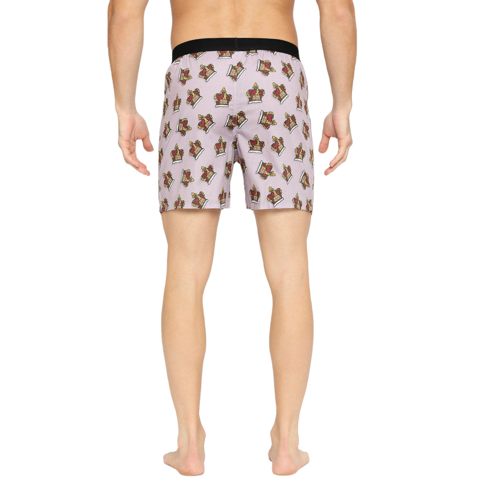 
                      
                        BZ INNERWEAR | Rick and Morty-Men's Boxer | 100% Cotton | Purple Boxer | Pack of 1
                      
                    