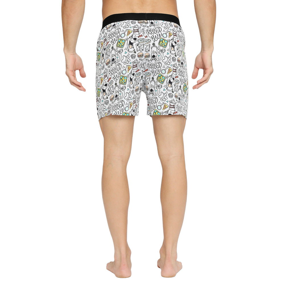 
            
                Load image into Gallery viewer, BZ INNERWEAR | Scooby Doo-Men&amp;#39;s Boxer | 100% Cotton | White Boxer | Pack of 1
            
        