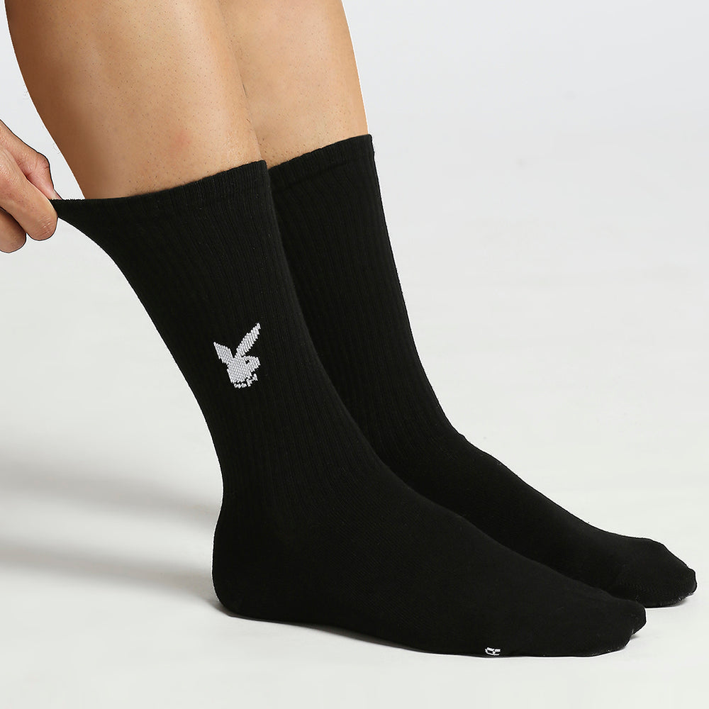 
                      
                        BALENZIA Men's Playboy Solid Crew Socks  |  3-Pack | Free Size
                      
                    