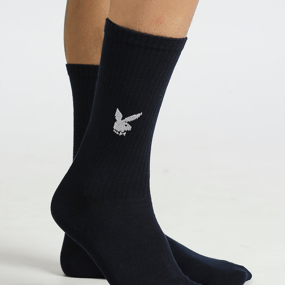 
                      
                        BALENZIA Men's Playboy Solid Crew Socks  |  3-Pack | Free Size
                      
                    