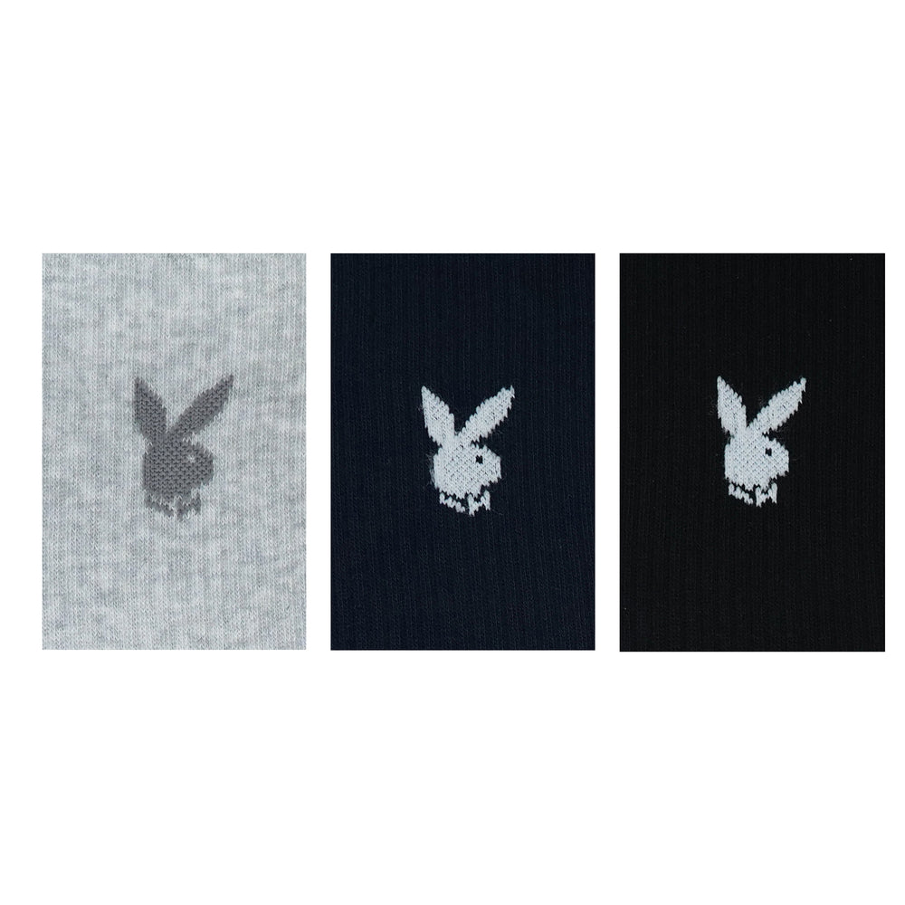 
            
                Load image into Gallery viewer, BALENZIA Men&amp;#39;s Playboy Solid Crew Socks  |  3-Pack | Free Size
            
        