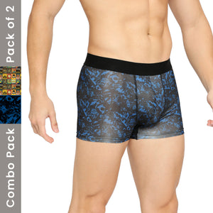 BZ INNERWEAR-Justice League-Men's Smundies Combo | Poly Elasthene Jersey Material | Pack of 2